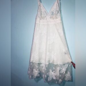 NWT Lace Floral Mini Dress NWT